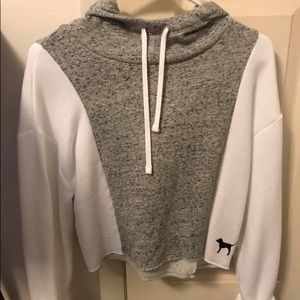 Victoria Secret Cropped Hoodie